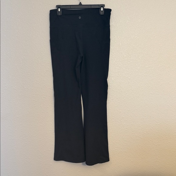 Women's Black High-Waisted Flare Pants - Picture 4 of 8